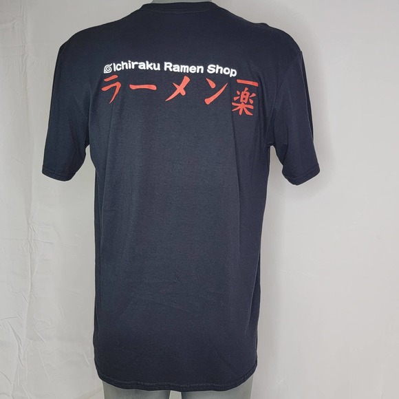 NWOT NARUTO Shippuden Anime Back Print Ichiraku Ramen Shop T Shirt MENS Large L - Picture 2 of 6